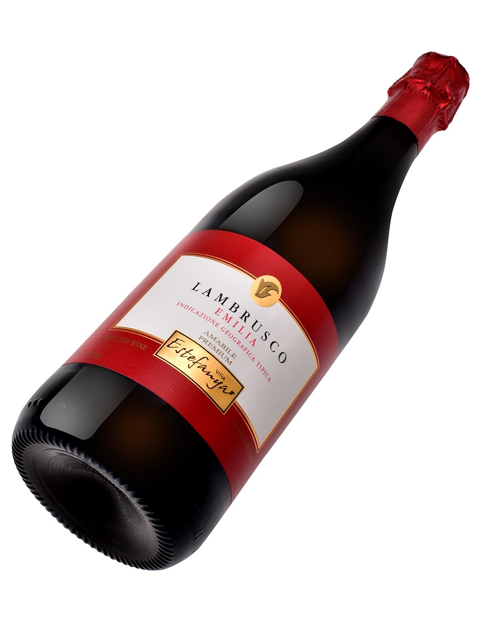 Vino tinto Estefanya lambrusco 750 ml 2